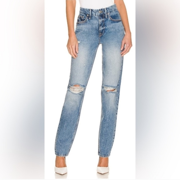 Good American Denim - 💚HP💚NWT Good American Good 90s Icon Jean's in Indigo Blue